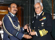 Chief of Naval Staff Admiral Sunil Lanba